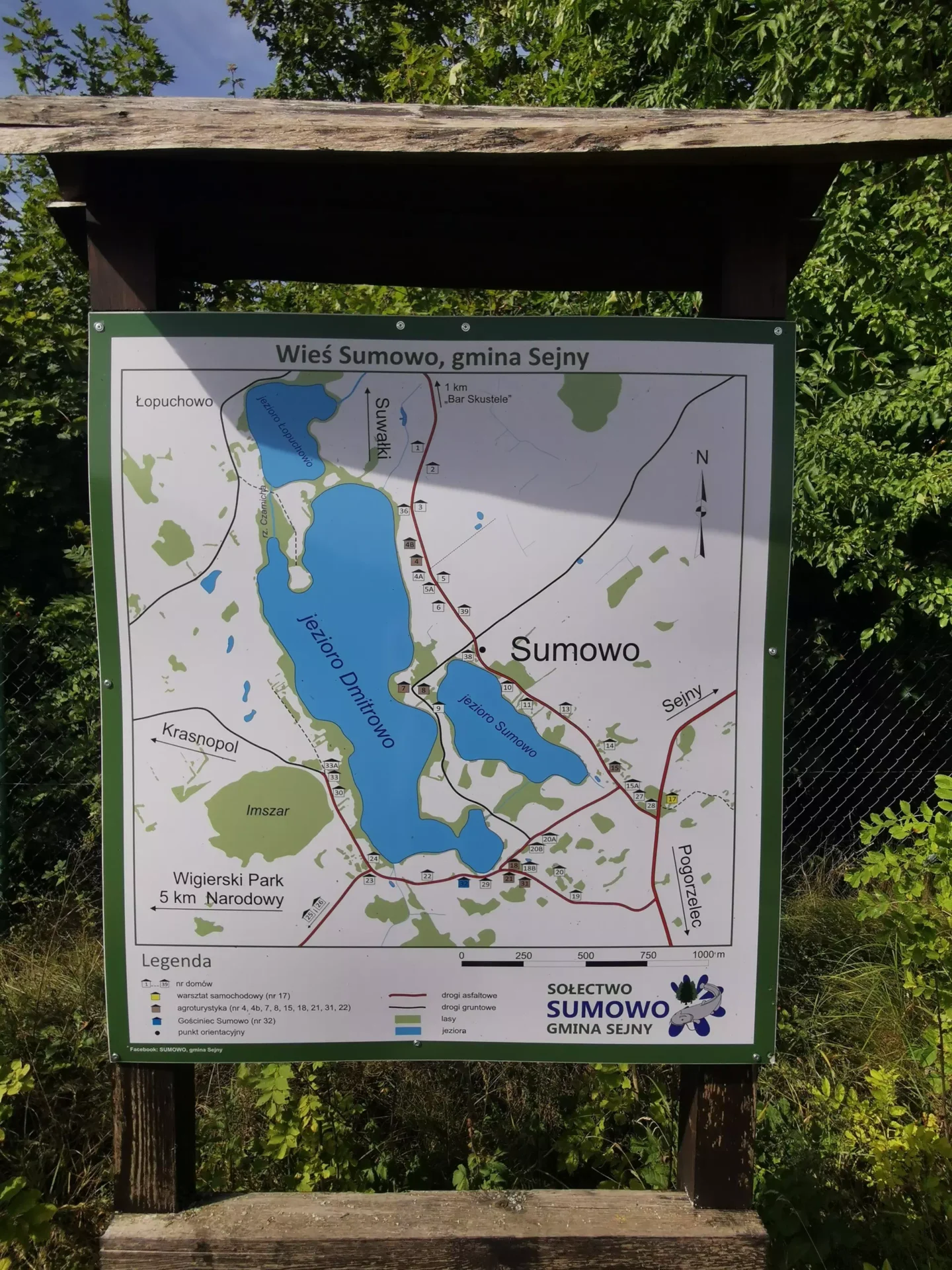 agro norwa mapka jezior